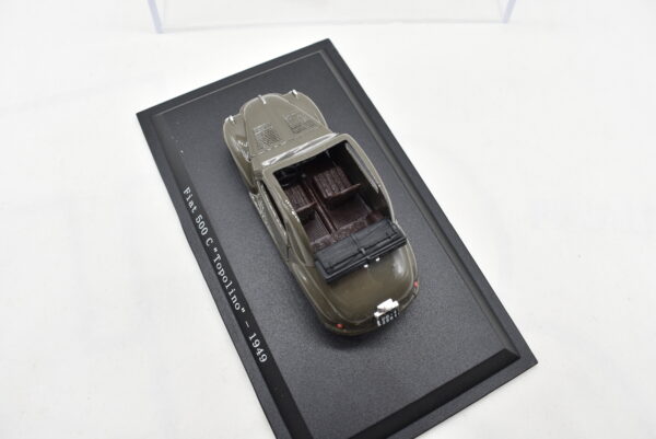 modellino auto scala 1:43 FIAT 500 C TOPOLINO diecast collezione da edicola - Image 5