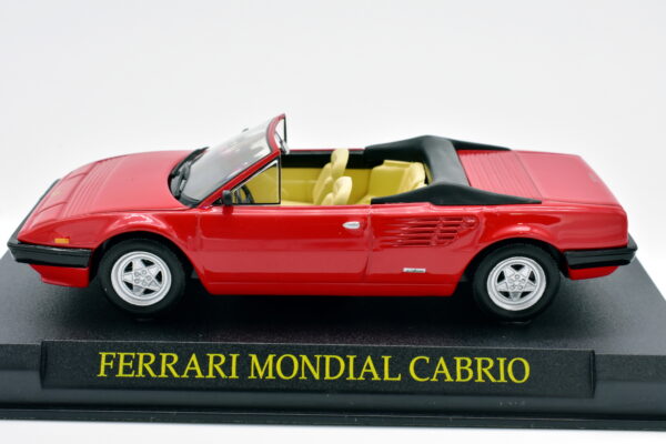Modellini auto FERRARI MONDIAL CABRO scala 1:43 da collezione edicola ixo modellismo diecast - Image 3