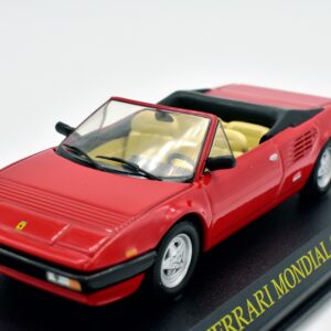 Modellini auto FERRARI MONDIAL CABRO scala 1:43 da collezione edicola ixo modellismo diecast