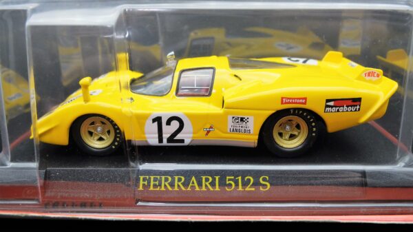 Modellini auto FERRARI 512 S scala 1:43 da collezione edicola ixo modellismo diecast - Image 2