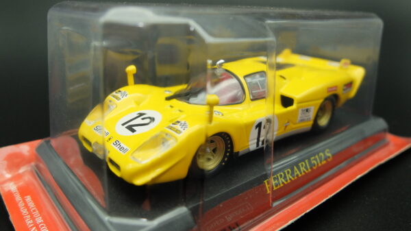 Modellini auto FERRARI 512 S scala 1:43 da collezione edicola ixo modellismo diecast - Image 3