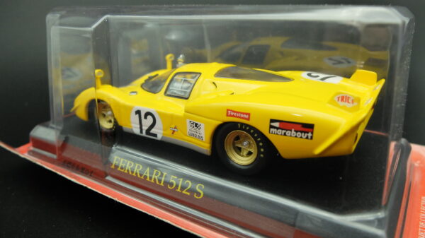 Modellini auto FERRARI 512 S scala 1:43 da collezione edicola ixo modellismo diecast - Image 4