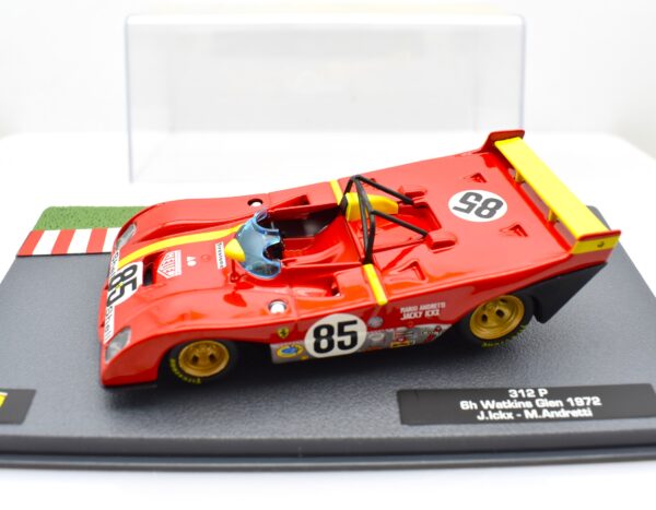 Modellino auto FERRARI 312 P scala 1:43 racing collection diecast modellismo