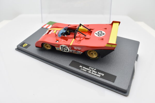 Modellino auto FERRARI 312 P scala 1:43 racing collection diecast modellismo - Image 5