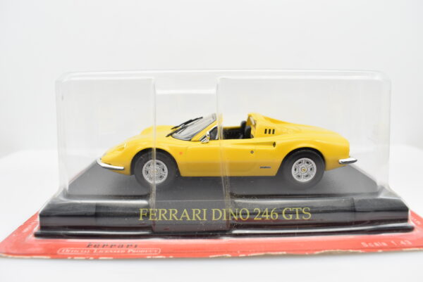Modellini auto FERRARI DINO 246 GTS scala 1:43 da collezione edicola ixo modellismo diecast - Image 5