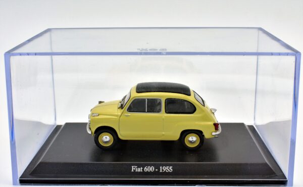 Modellino auto scala 1:43 FIAT 600 diecast collezione modellismo - Image 5
