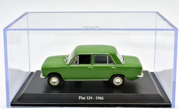 Modellino auto scala 1:43 FIAT 124 diecast collezione da edicola - Image 5