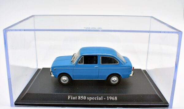 modellino auto scala 1:43 FIAT 850 SPECIAL diecast collezione da edicola - Image 2