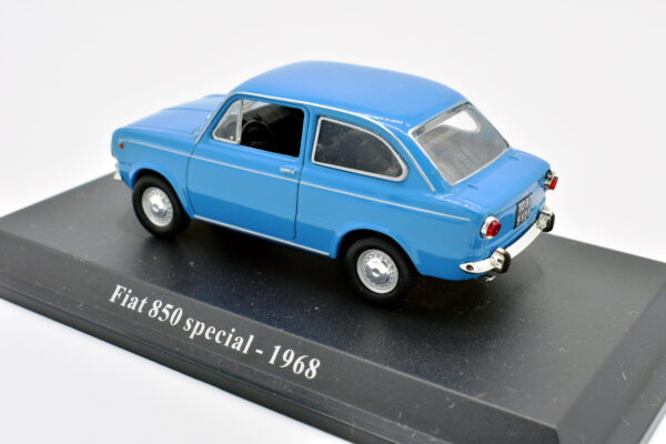 modellino auto scala 1:43 FIAT 850 SPECIAL diecast collezione da edicola - Image 5