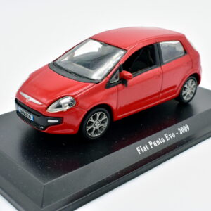modellino auto scala 1:43 FIAT PUNTO EVO diecast collezione da edicola