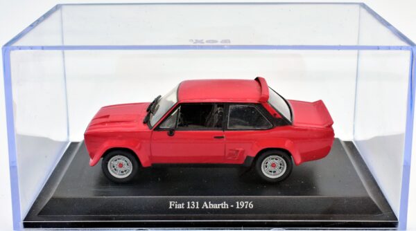 Modellino auto scala 1:43 Fiat 131 Abarth modellismo statico da collezione - Image 2