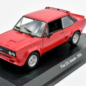 Modellino auto scala 1:43 Fiat 131 Abarth modellismo statico da collezione