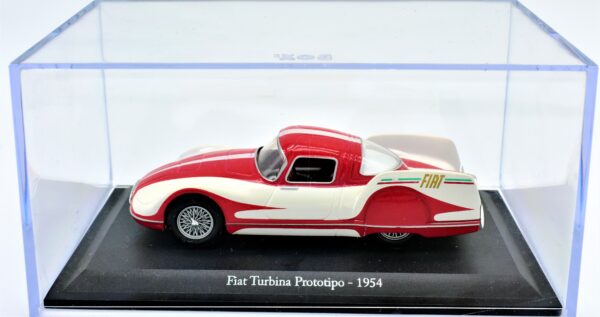 Modellino auto scala 1:43 FIAT TURBINA PROTOTIPO diecast collezione edicola - Image 2