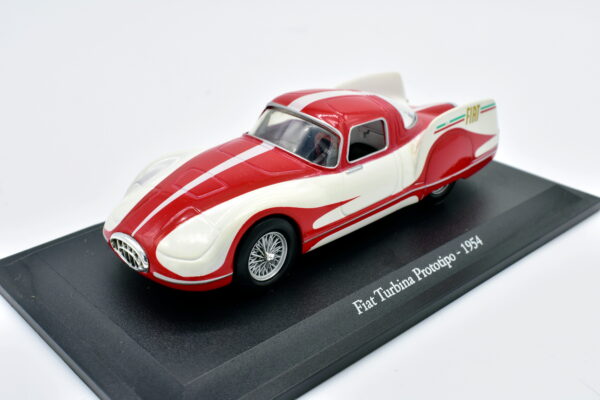 Modellino auto scala 1:43 FIAT TURBINA PROTOTIPO diecast collezione edicola