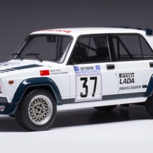 Modellino auto rally scala 1:18 Ixo Model  LADA 2105 VFTS N.37 RALLY ACROPOLIS 1983 OHUDIENER modellismo statico collezione