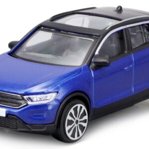 Modellino auto scala 1:43 Burago  VW T-ROC 2021 BLUE diecast modellismo statico