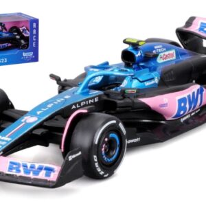 Modellino auto formula 1 F1 scala 1:43 Burago  BWT ALPINE A523 N.10 2023 PIERRE GASLY diecast modellismo statico