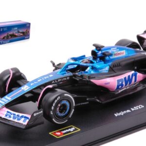 Modellino auto formula 1 F1 scala 1:43 Burago RENAULT A523 N.31 2023 ESTEBAN OCON SIGNATURE diecast modellismo statico