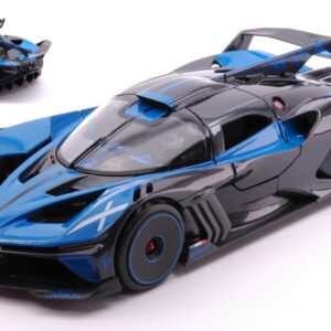 Modellino auto scala 1:24 BUGATTI BOLIDE BLUE modellismo statico collezione
