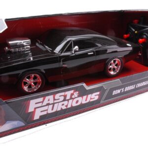Modellino auto radio comandate rc Jada Toys  DOM'S DODGE CHARGER 1970 FAST & FURIOUS RADIOCONTROL 1:16