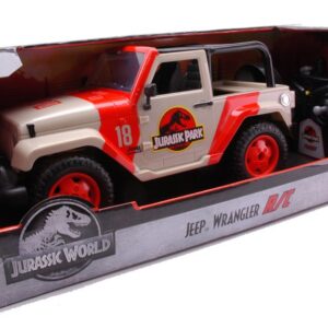 Modellino auto radio comandate rc Jada Toys  JURASSIC WORLD JEEP RADIOCONTROL 1:16