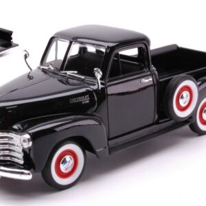 Modellino auto scala 1:24 Welly  CHEVROLET 3100 PICK UP 1953 BLACK 1:24 diecast modellismo statico