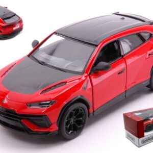 Modellino auto scala 1:32 LAMBORGHINI URUS RED diecast modellismo statico