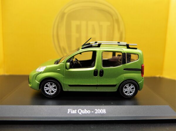 Modellino auto FIAT QUBO scala 1:43 modellismo statico collezione norev diecast - Image 2