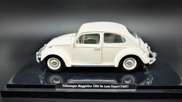 Modellino auto VW Maggiolino beetle kafer 1200 scala 1:24 diecast modellismo collezione statico epoca - Image 2