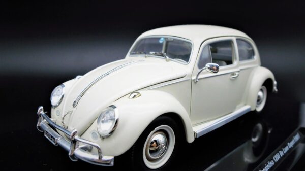 Modellino auto VW Maggiolino beetle kafer 1200 scala 1:24 diecast modellismo collezione statico epoca - Image 3