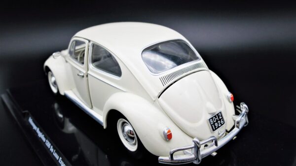Modellino auto VW Maggiolino beetle kafer 1200 scala 1:24 diecast modellismo collezione statico epoca - Image 4