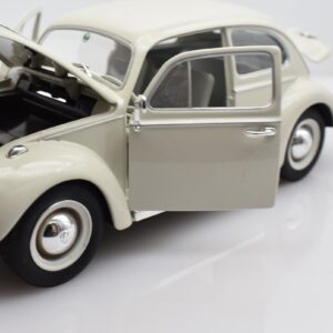 Modellino auto VW Maggiolino beetle kafer 1200 scala 1:24 diecast modellismo collezione statico epoca