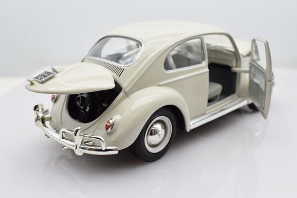 Modellino auto VW Maggiolino beetle kafer 1200 scala 1:24 diecast modellismo collezione statico epoca - Image 5