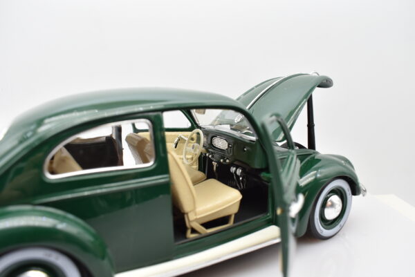 Modellino auto VOLKSWAGEN KAFER BEETLE scala 1:18 Burago diecast modellismo da collezione - Image 8