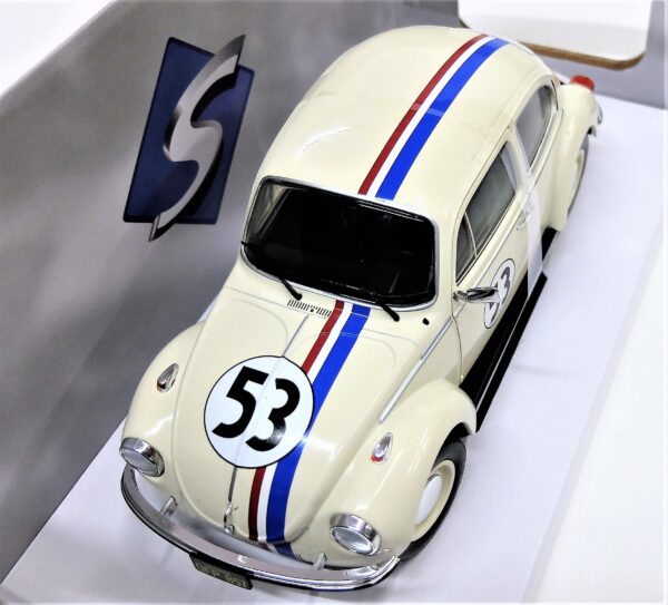 Modellino auto scala 1:18 HERBIE BEETLE MAGGIOLINO TUTTO MATTO FILM kafer movie - Image 6