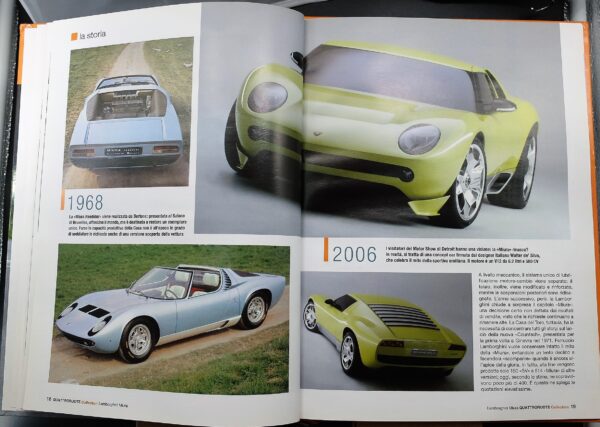 fascicolo Quattroruote Collection LAMBORGHINI MIURA modellino auto 1:24 libro book - Image 6