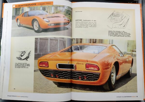 fascicolo Quattroruote Collection LAMBORGHINI MIURA modellino auto 1:24 libro book - Image 9