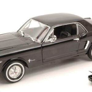 Modellino auto scala 1:24 FORD MUSTANG COUPE 1964 diecast modellismo statico