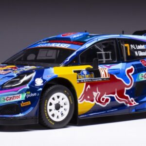 Modellino auto rally scala 1:18 Ixo Model  FORD PUMA WRC N.7 RALLY SWEDEN 2023 LOUBETGILSOUL modellismo statico collezione