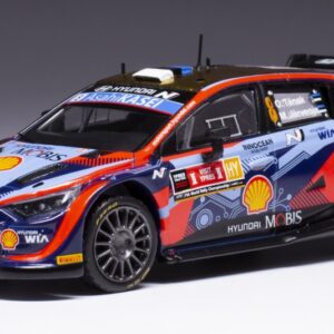 Modellino auto rally scala 1:43 Ixo Model  HYUNDAI i20 N WRC N.8 YPERN RALLY 2022 TANAKJARVEOJA modellismo statico collezione