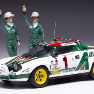 Modellino auto rally scala 1:43 Ixo Model LANCIA STRATOS HF N.1 WINN.RALLY MONTE C.1977 WFIG.MUNARI MAIGA modellismo statico collezione