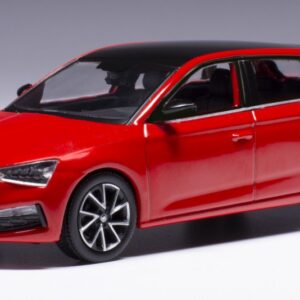 Modellino auto scala 1:43 Ixo SKODA SCALA 2019 RED diecast modellismo statico