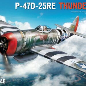 Modellino aerei da costruire model kit di montaggio Miniart  P-47D-25RE THUNDERBOLT ADVANCED KIT 1:48