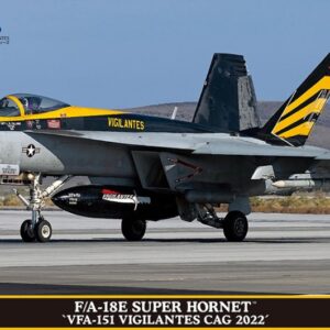 Modellino aerei Hasegawa FA-18E SUPER HORNET VFA 151 VIGILANTES CAG 2022 1:72