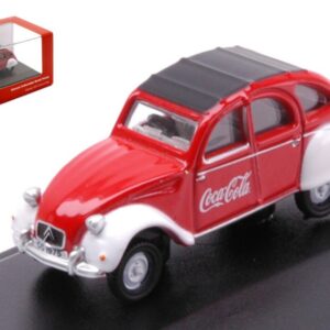 Modellino auto scala 1:76 CITROEN 2 CV CHARLESTON COCA COLA