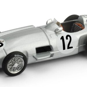 Modellino auto formula 1 F1 scala 1:43 Brumm  MERCEDES W196 WINNER GR.BRITAIN GP 1955 STIRLING MOSS modellismo statico collezione