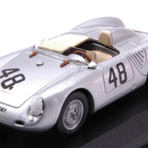 Modellino auto scala 1:43 Best PORSCHE 550 RS 1000 KM BUENOS AIRES 1958 MOSS-BEHRA racing modellismo statico