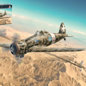 Modellino model kit di montaggio  Italeri  MACCHI M.C.200 SERIES XXI KIT 1:48