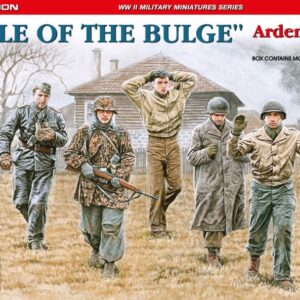 Modellino kit figure militari soldati Miniart  BATTLE OF THE BULGE ARDENNES 1944 KIT 1:35
