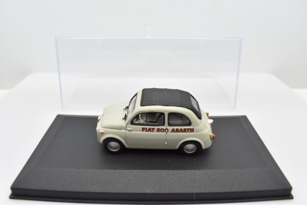 Modellini auto da collezione scala 1:43 FIAT 500 Abarth diecast modellismo statico - Image 2